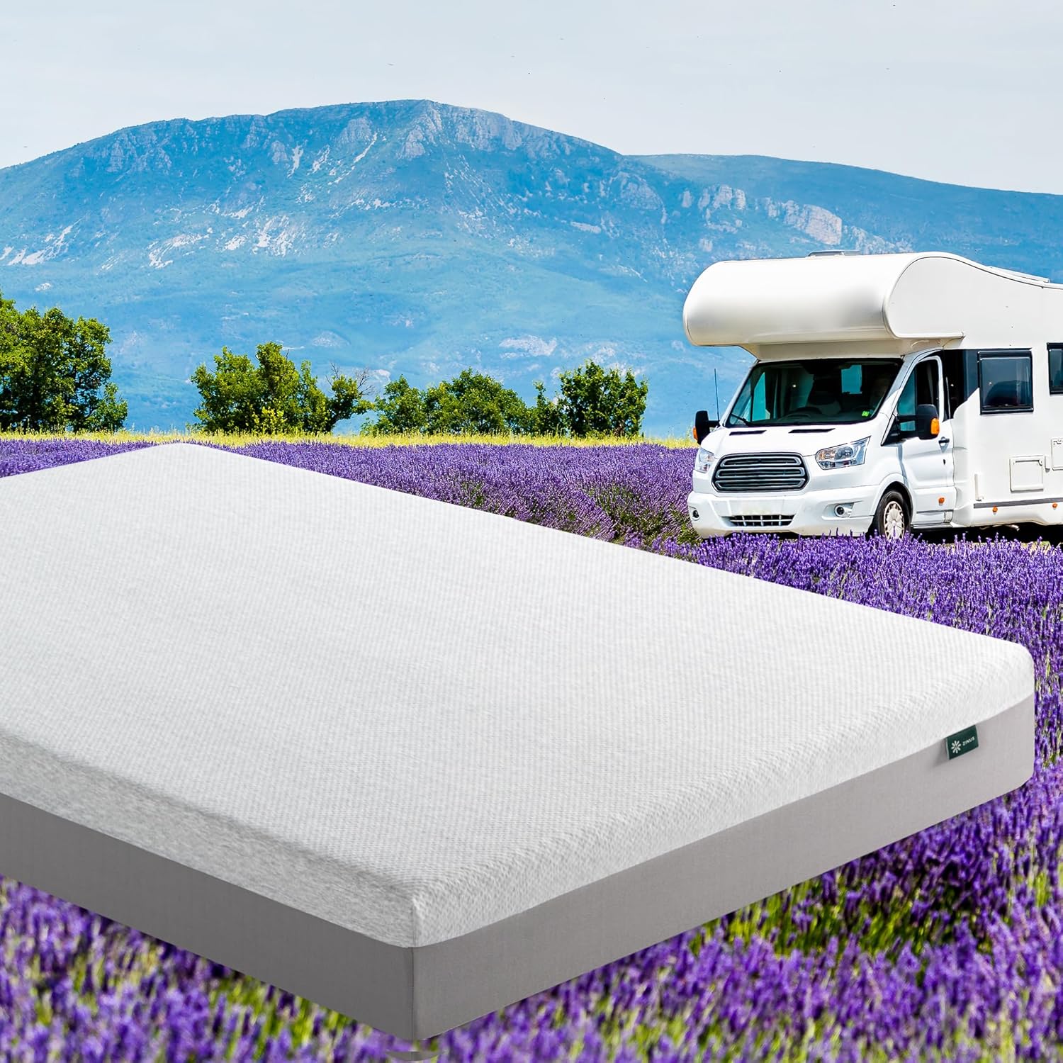 8 Inch Ultima RV Memory Foam Mattress – Short Queen