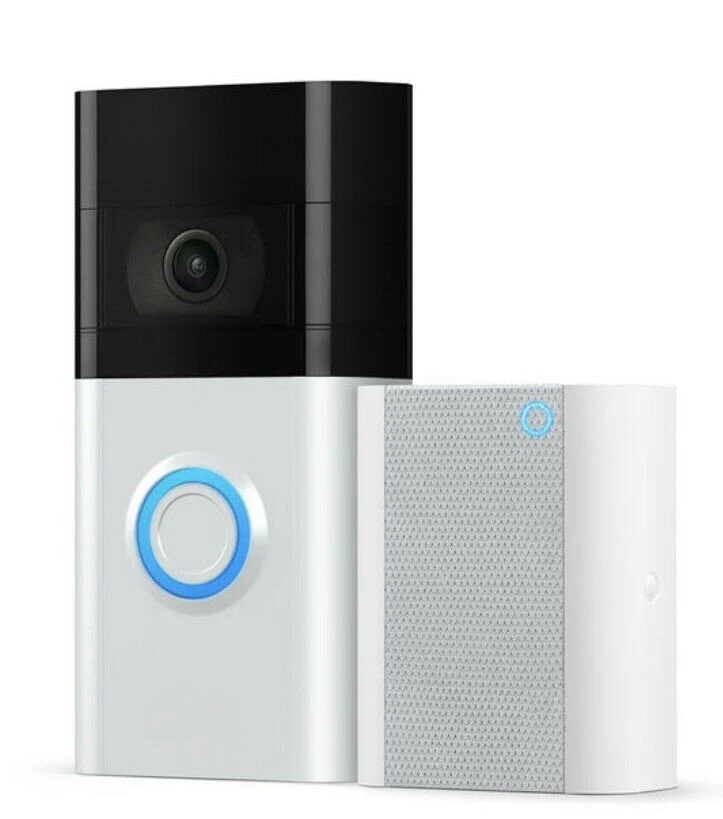 Video Doorbell 3 with Chime Bundle Brand New Intruder Night Vision Camera