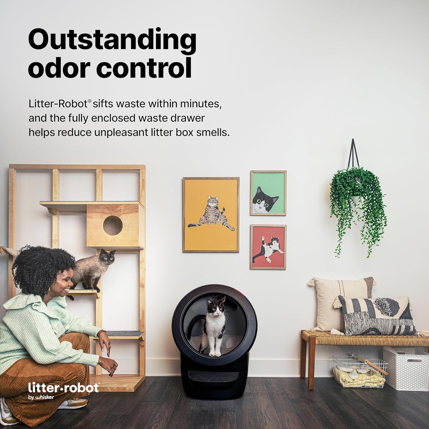 Litter-Robot 4 Bundle – Automatic Self-Cleaning Box