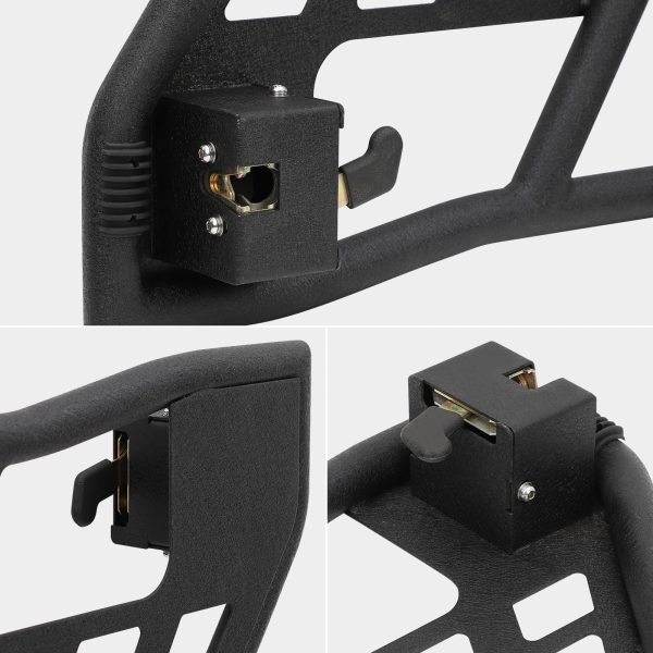 2026 Off Road Safari Tubular Doors Compatible with 2018-2023 Wrangler JL 4 Door – Set of 4 Fat Tube Half Doors for Adventure