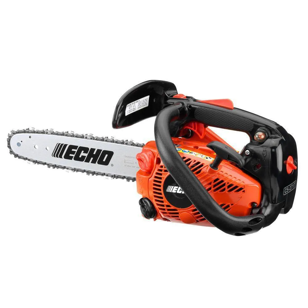 CS-271T-12 12 in. 26.9 cc Gas 2-Stroke Cycle Chainsaw with Top Handle