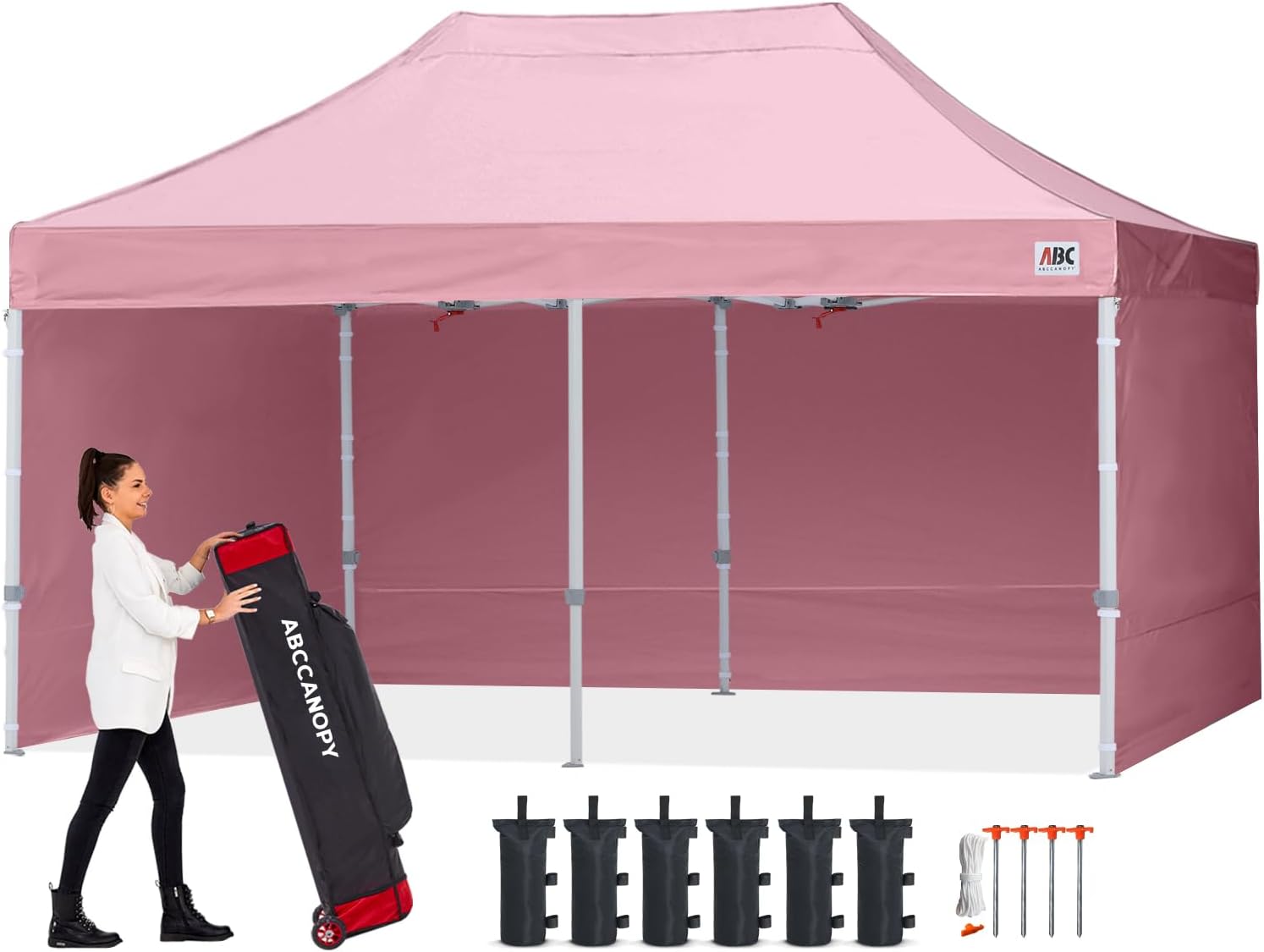 Easy Pop Up Canopy Tent 10×10 with Sidewalls
