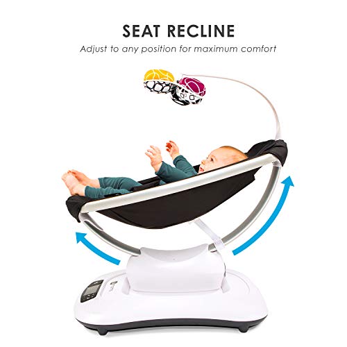 2026 4moms庐 mamaRoo 4 Multi-MotionTM Baby Swing, Bluetooth Baby Rocker with 5 Unique Motions