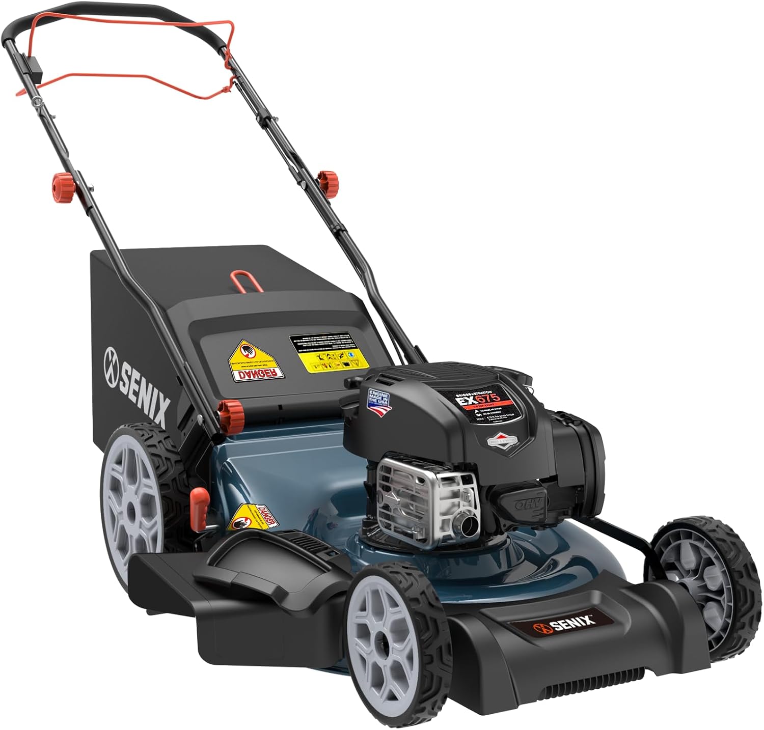 20-Inch Gas Lawn Mower with 125cc Briggs Engine
