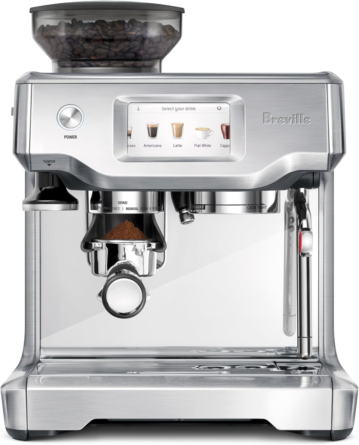 Barista Touch Espresso Machine BES880BSS – Steel