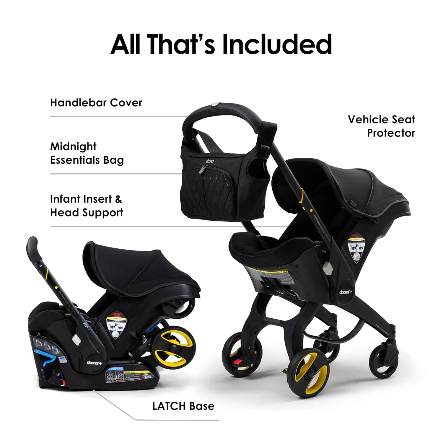 Car Seat & Stroller Nitro Black – Travel System