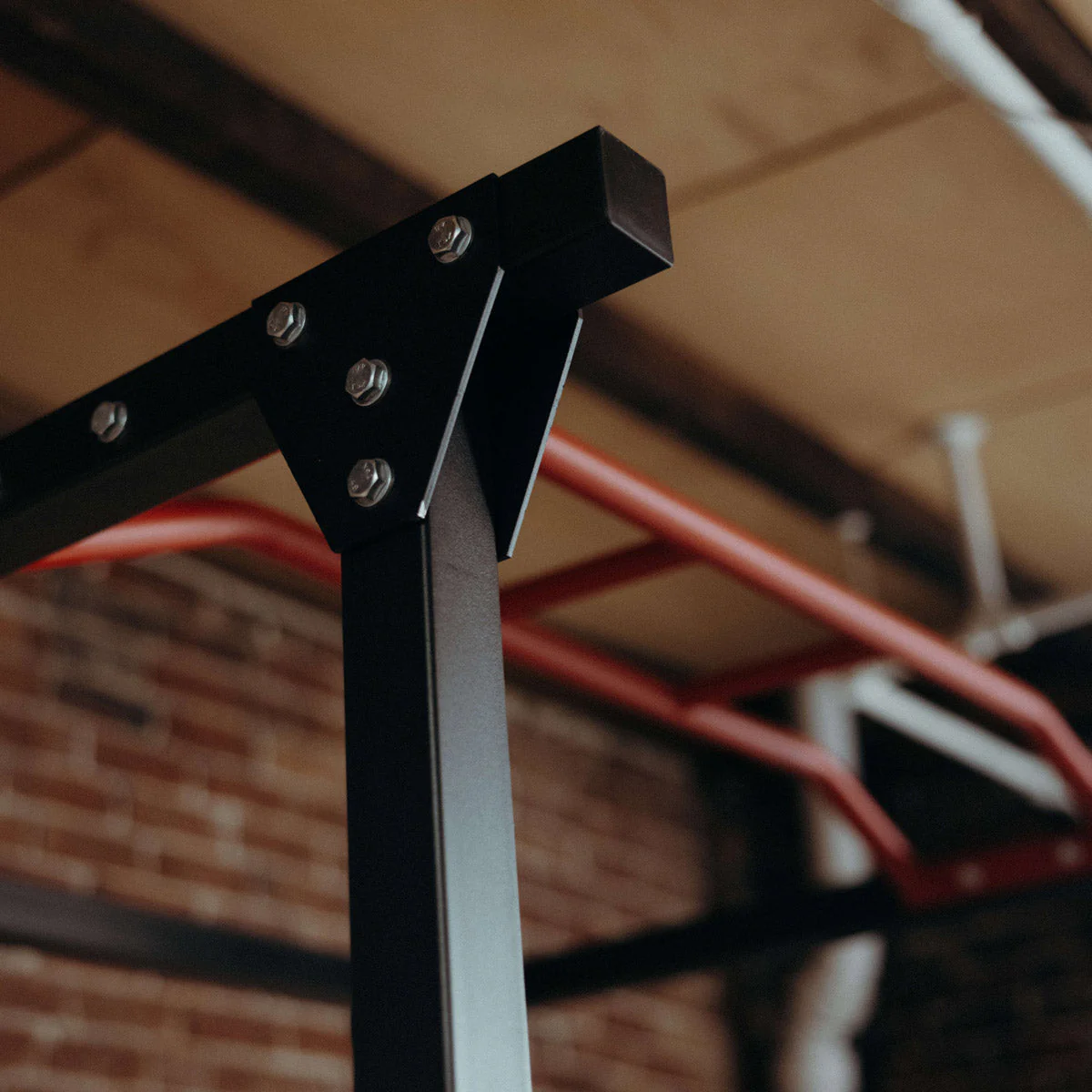 Ascend Power Cage 3.0 – Heavy-Duty 800 lbs Capacity Reinforced Steel Power Rack with Multi-Grip Pull-Up Bar and Safety Features