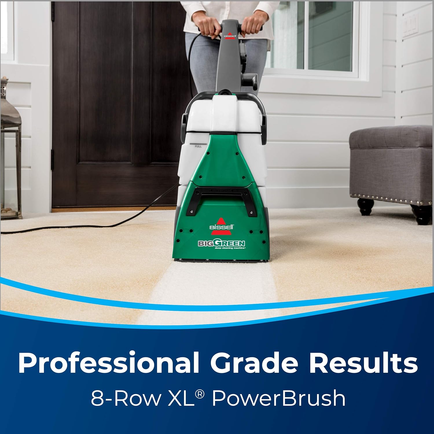 Big Green Professional Carpet Cleaner with Tools