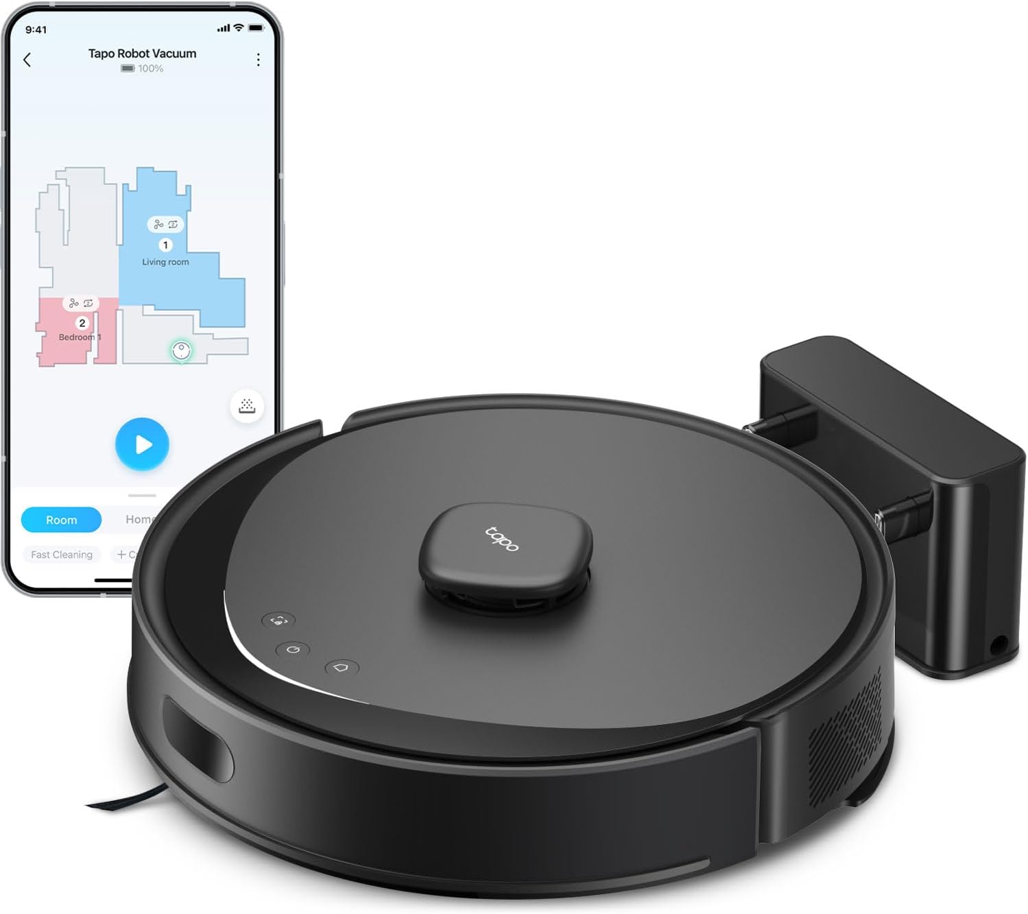 Lidar Robot Vacuum and Mop with Self-Emptying Dock
