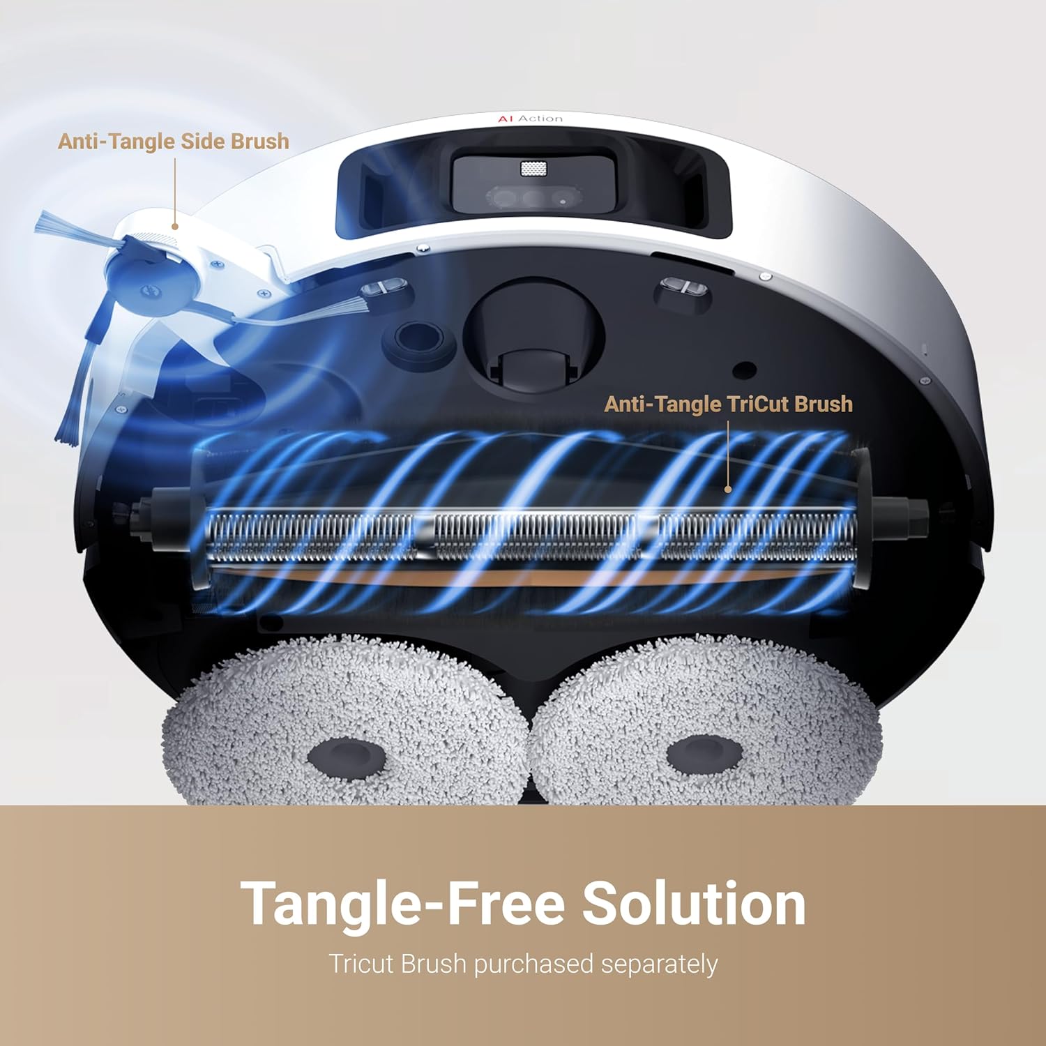 L40 Ultra Robot Vacuum with Self-Cleaning Mop