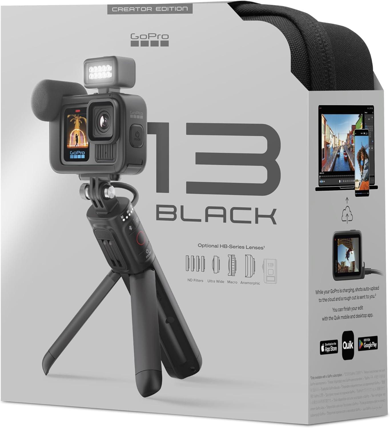 Hero13 Black – Waterproof Action Camera 5.3K60 Video