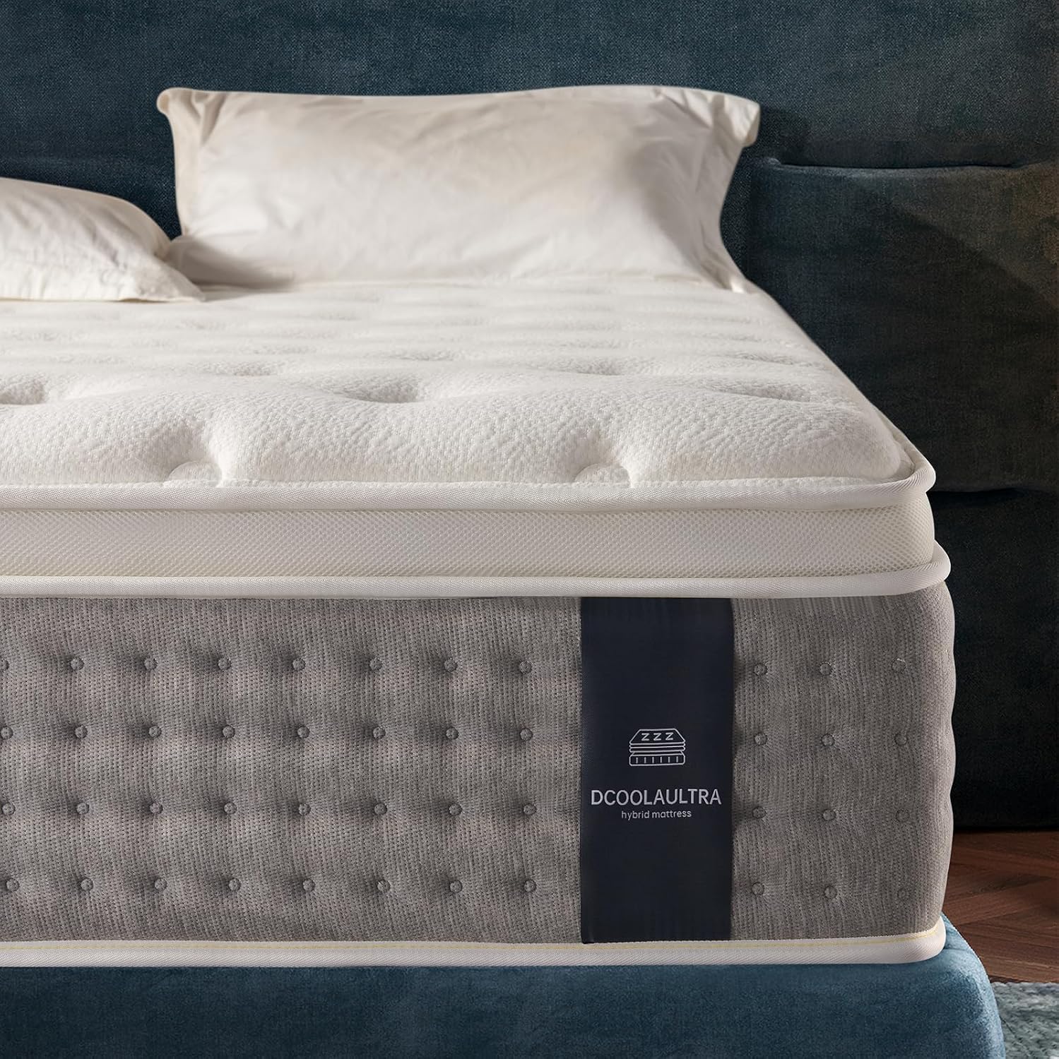 King Mattress 14 Inch Medium Firm Hybrid with Memory Foam