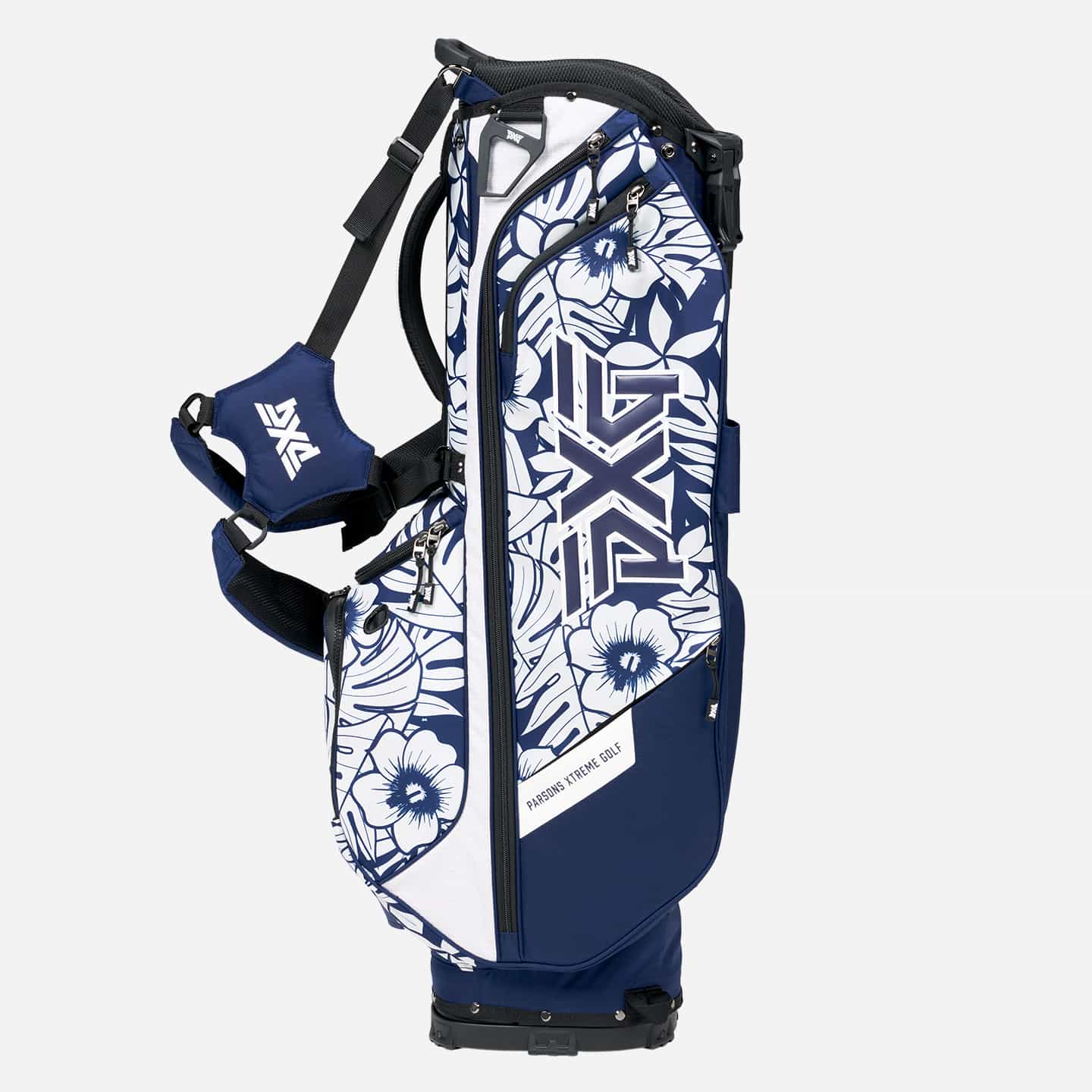 2026 Aloha Carry Stand Bag – Lightweight Walking Golf Bag with Tropical Hawaiian Print