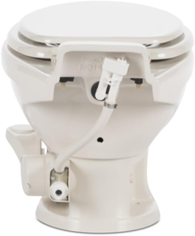 320 Series Standard Height RV Toilet – White