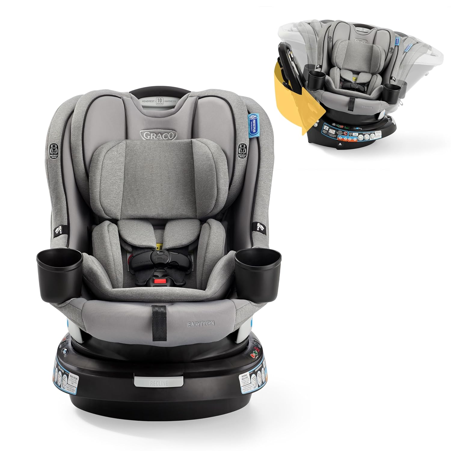 Easyturn 360 Convertible Car Seat – 2-in-1 Design