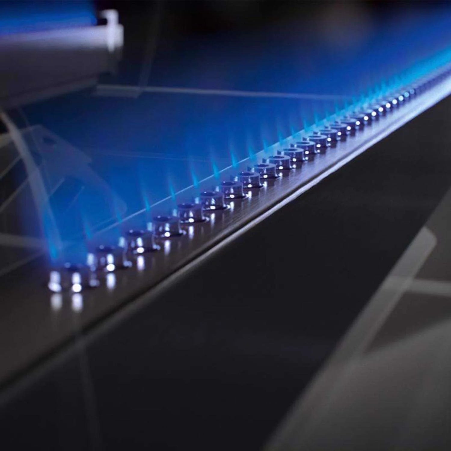 2026 Genesis E-335 3 Burner Liquid Propane Grill Deep Ocean Blue