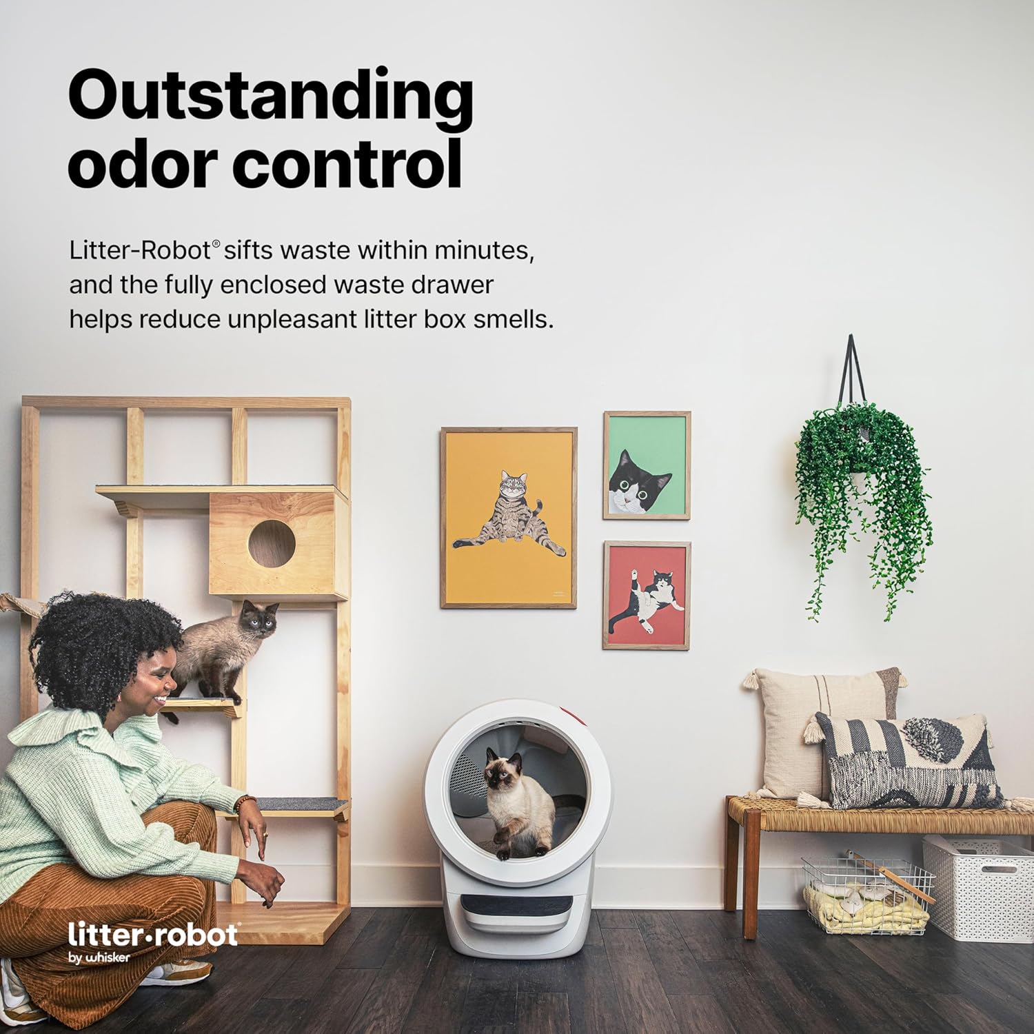 Litter-Robot 4 Bundle – Automatic Self-Cleaning Box