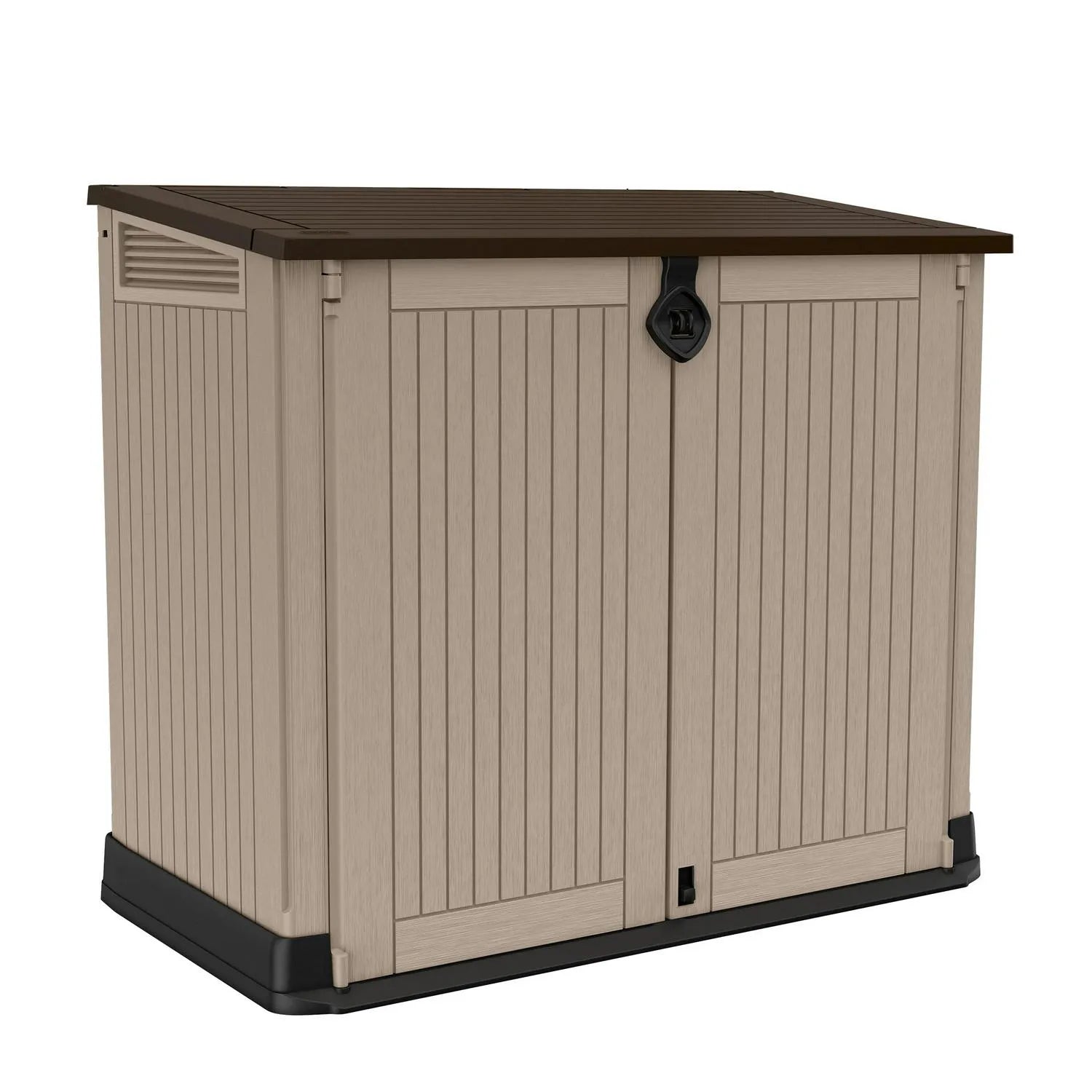 2026 Keter Store-It-Out Midi 30-Cu Ft All-Weather Resin Storage Shed, Beige