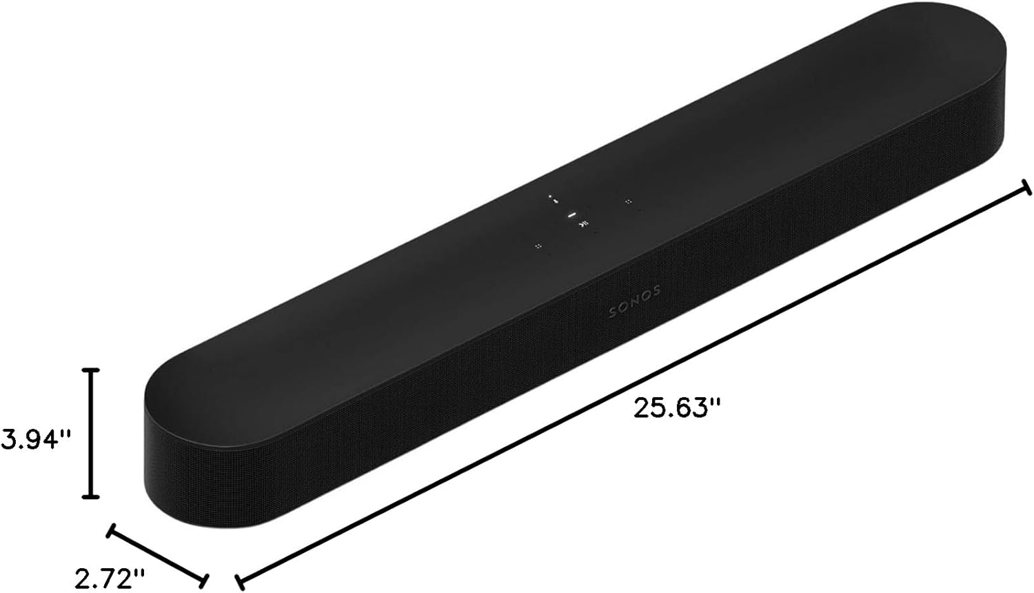 Beam Gen 2 Soundbar with Dolby Atmos – Black