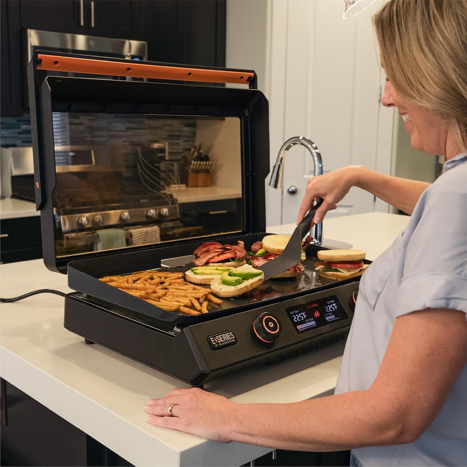 22-Inch Electric Griddle – Non-Stick Ceramic Surface