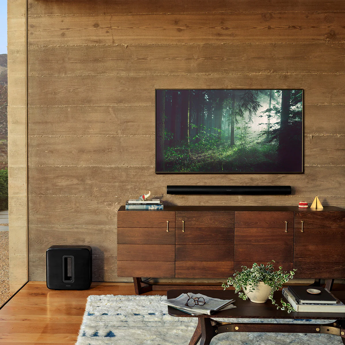 2026 Sonos Ultimate Immersive Set with Arc Ultra Soundbar, Sub 4 Subwoofer, & Pair of Era 300 Wireless Speakers (Black)