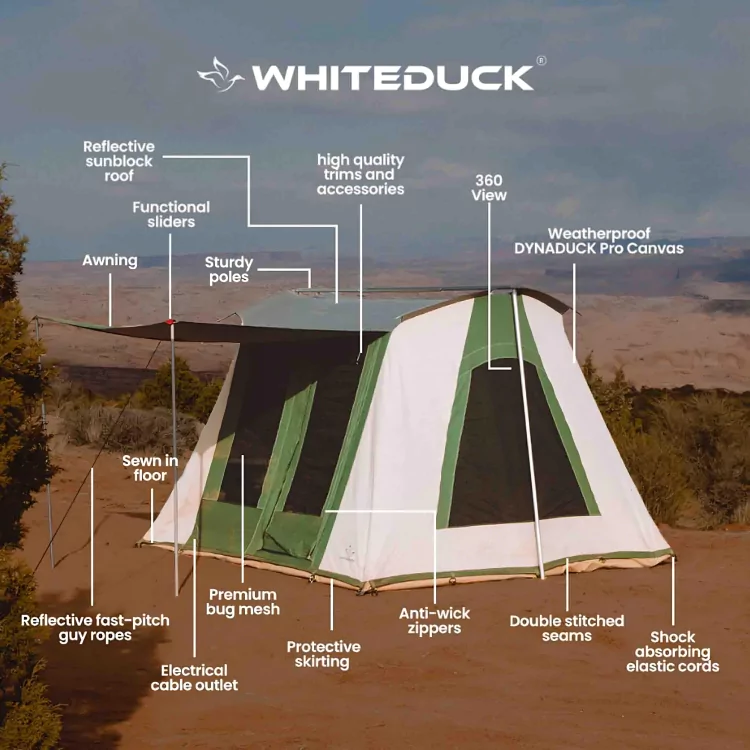 Prota Cabin Tent — Sleek, Spacious & Modern Cabin Tent with Fast Setup