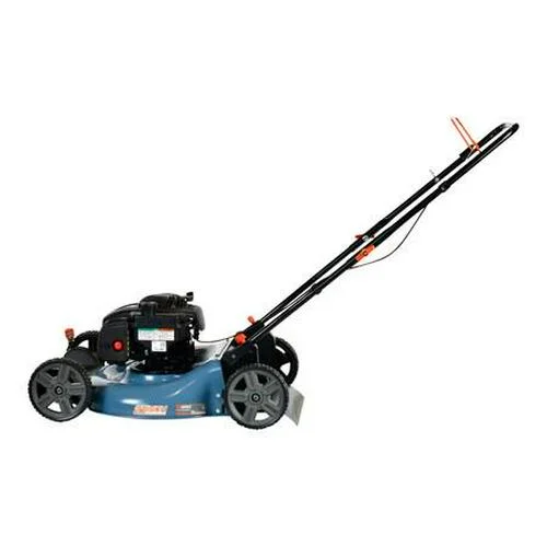 2026 21-Inch 125 cc 4-Cycle Gas Powered Push Lawn Mower, Mulch and Side Discharge, Dual Lever Height Adj