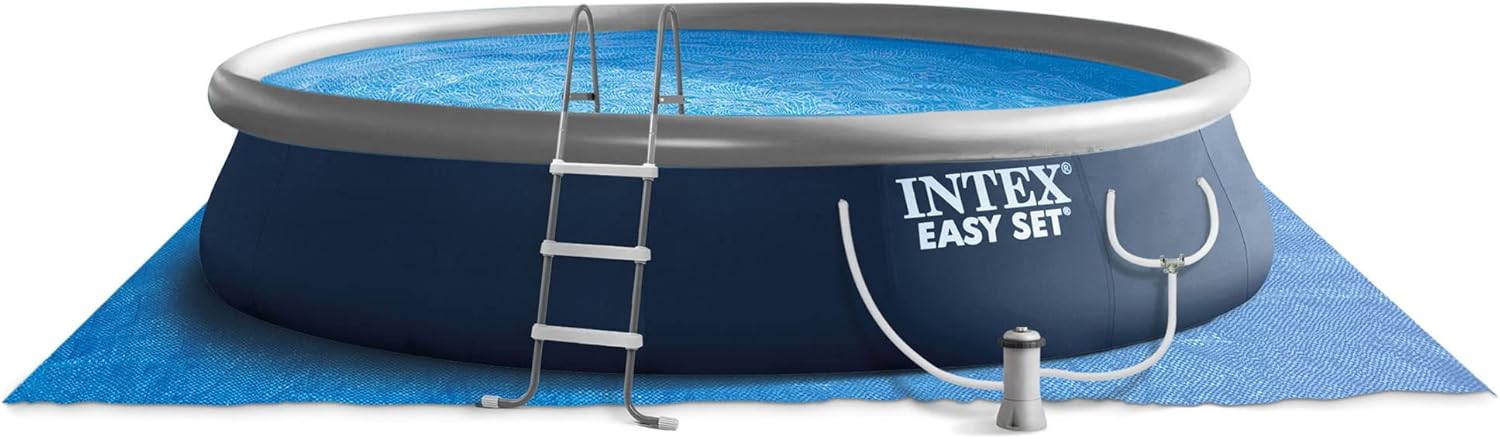 Inflatable 15ft Above-Ground Swimming Pool Set