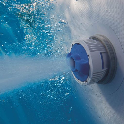 18′ x 9 ‘x 48’ above ground swimming pool Set with metal frame home swimming pool sand filter pump, skimmer and vacuum