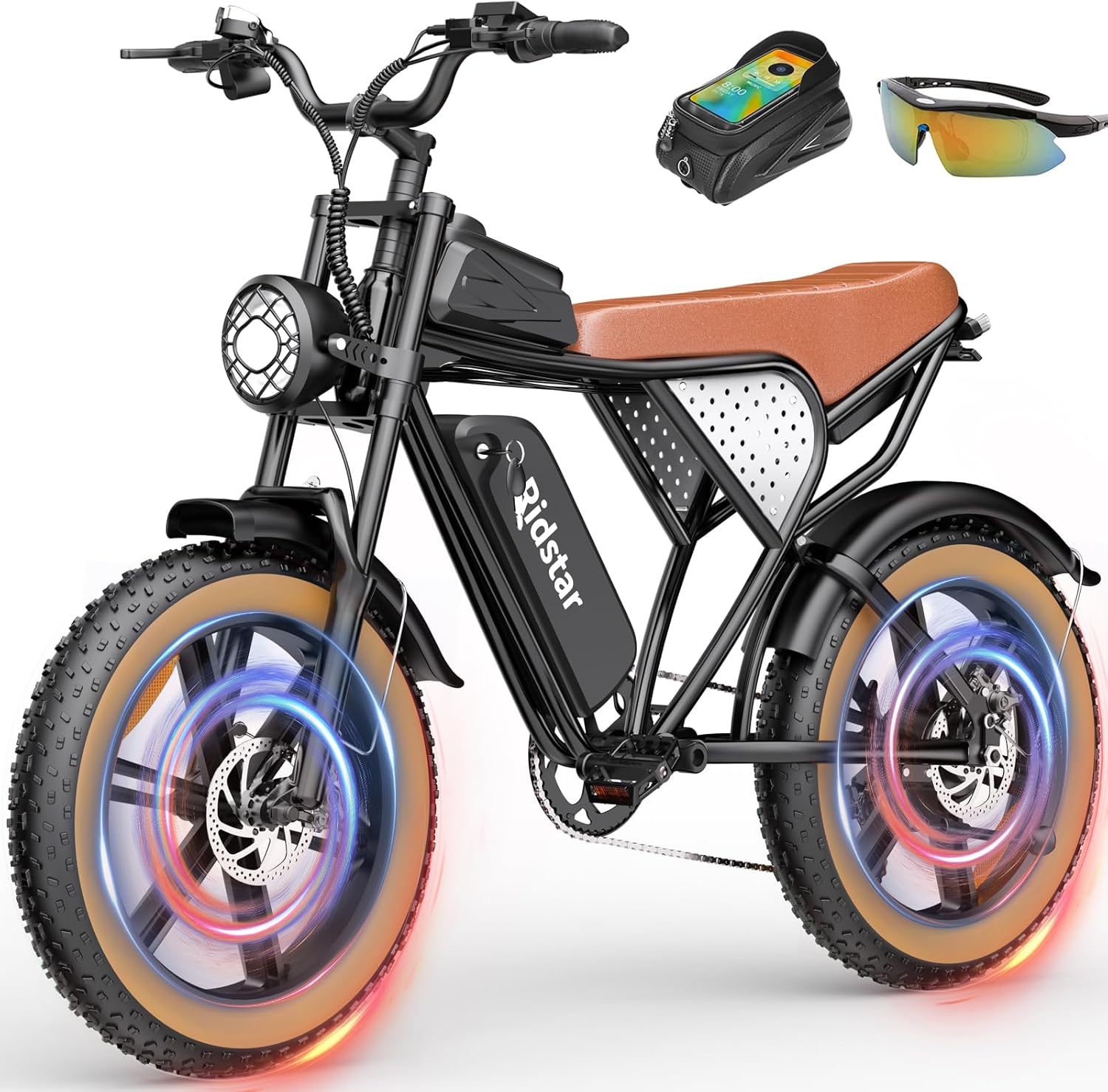 Electric Bike Q20, 2000W, 37Mph, 20′′ Fat Tires