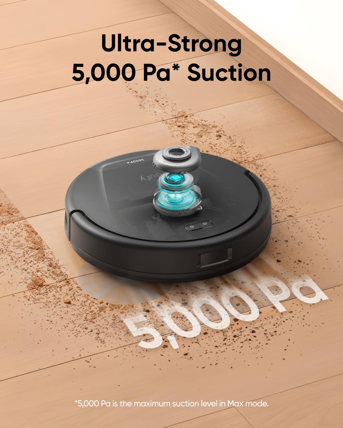 L60 Robot Vacuum with Self-Empty Station and 5000Pa Suction