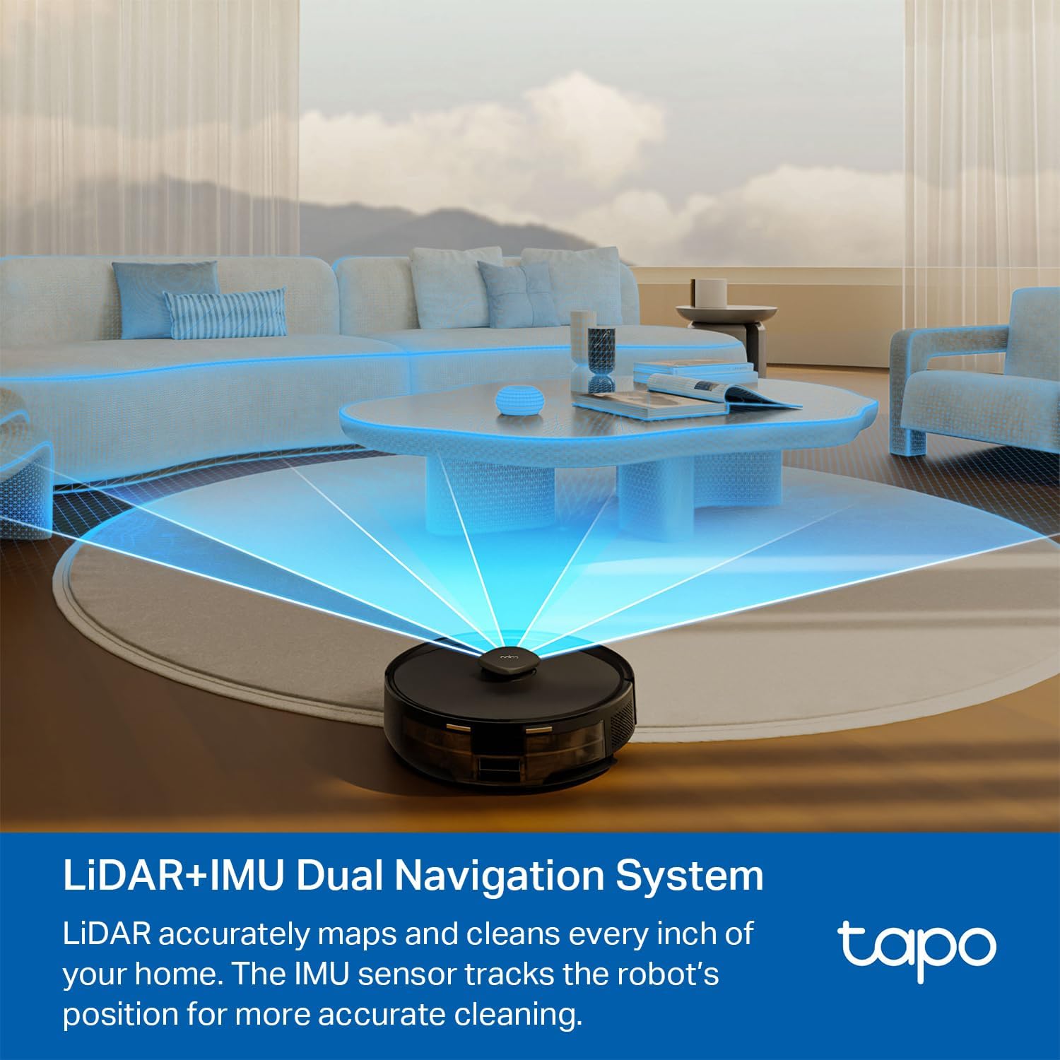 Lidar Robot Vacuum and Mop with Self-Emptying Dock