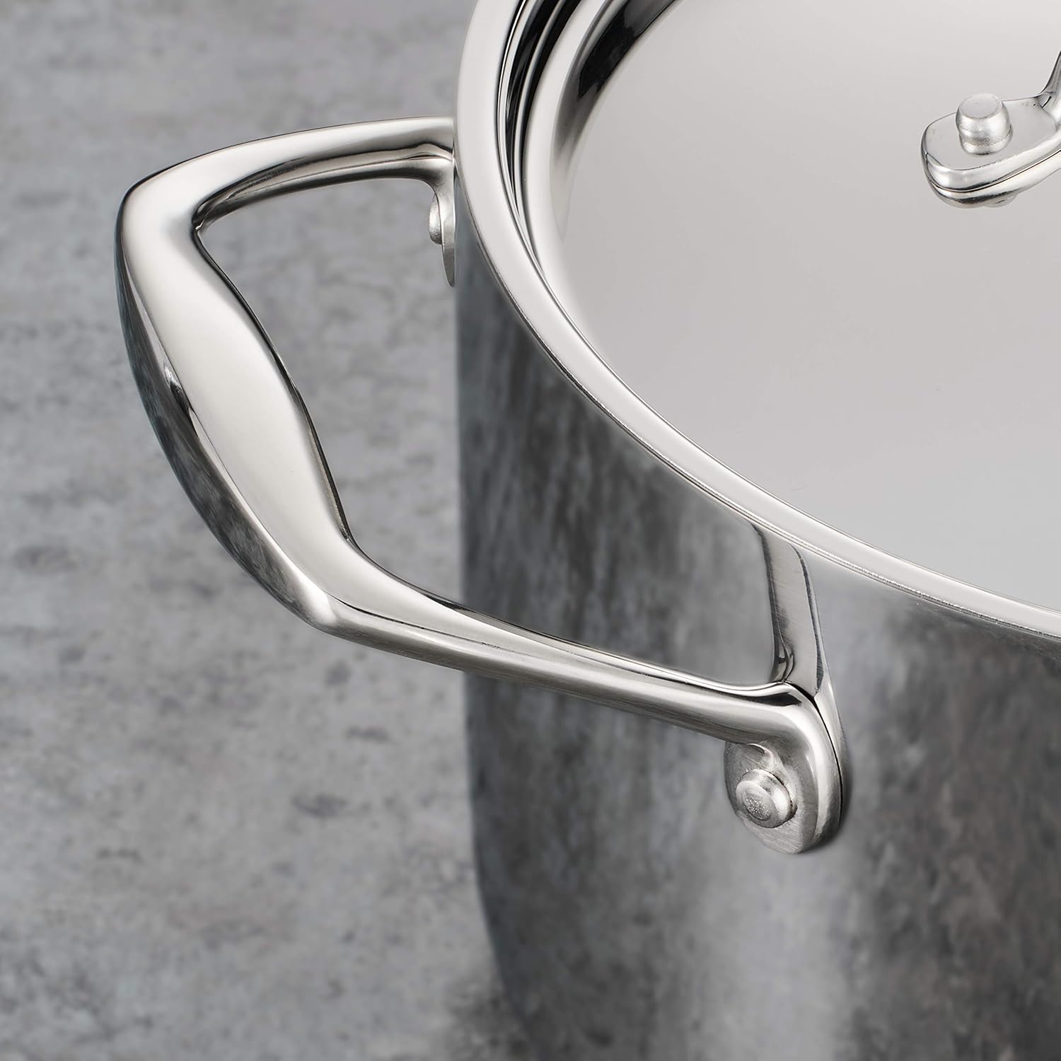Tri-Ply Clad Stainless Steel 12-Piece Cookware Set