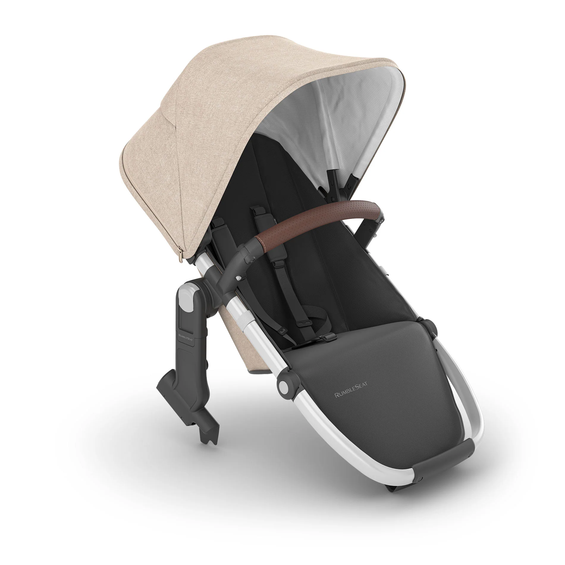 2026 UPPAbaby VISTA V2 RumbleSeat V2+ – Enhanced Double Stroller Seat with Adjustable Footrest & Canopy