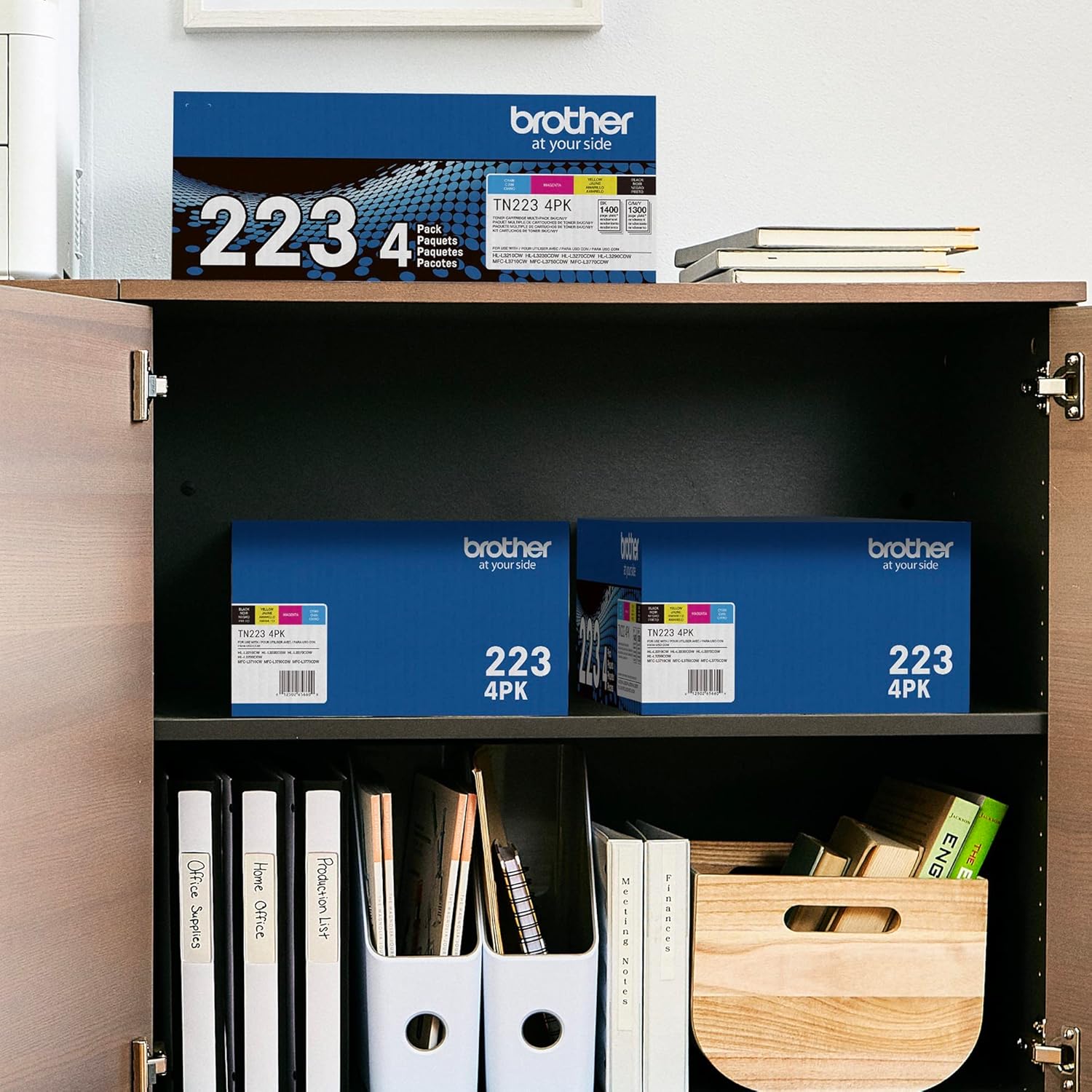 Genuine TN223 Standard-Yield Toner Cartridge Set