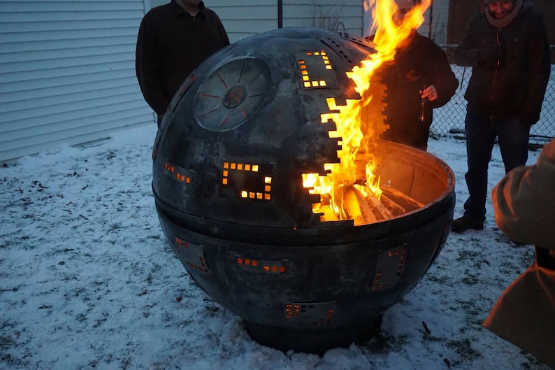 2026 5 ft Death Star fire Pit