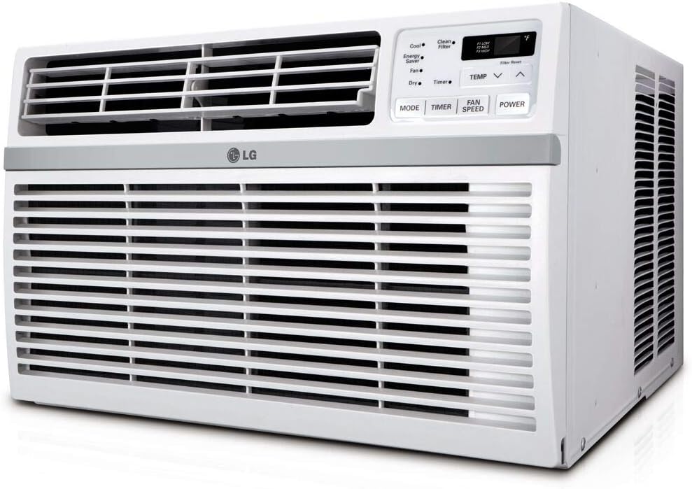 8,000 BTU Window Air Conditioner, Remote & Quiet