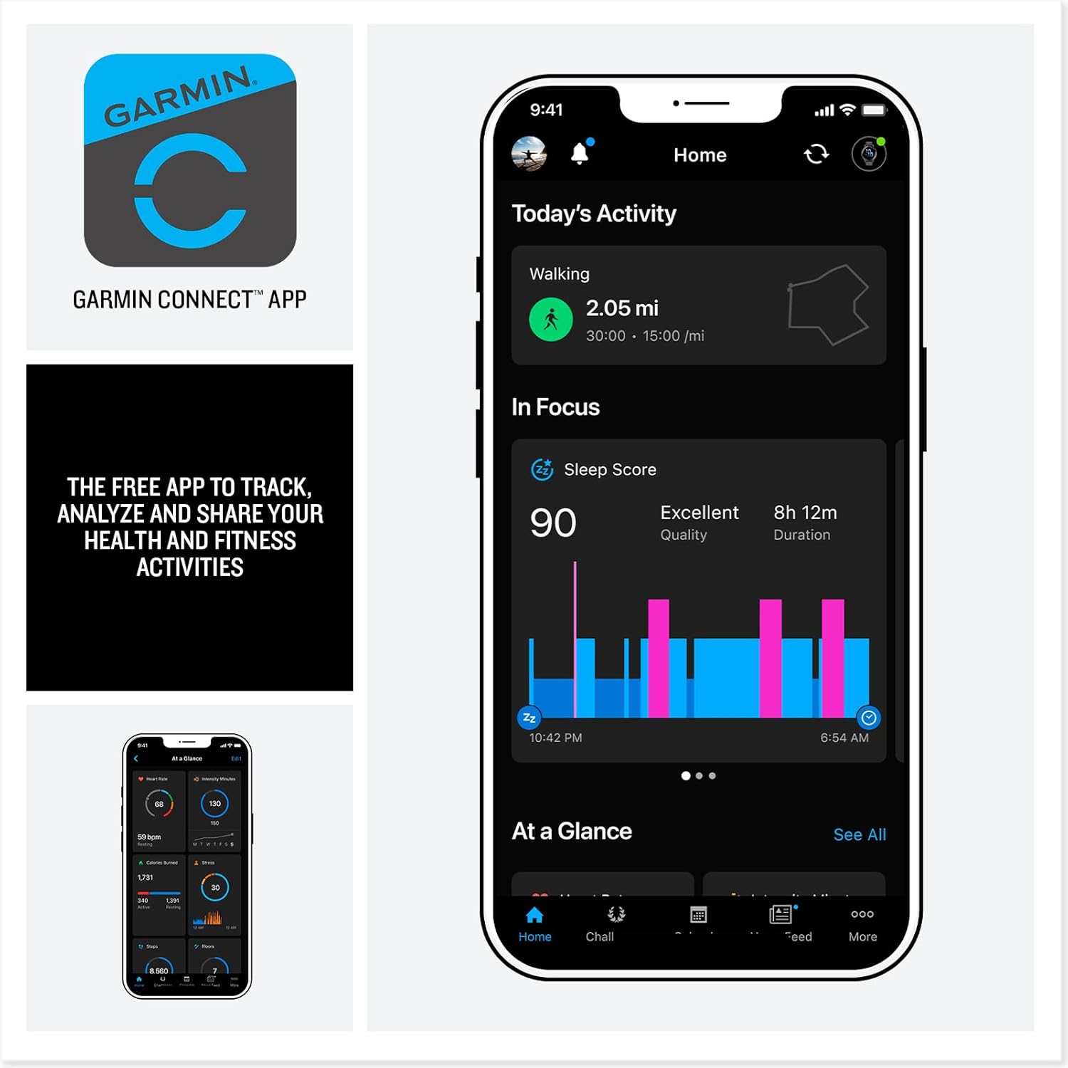 Active Smartwatch with Built-In GPS