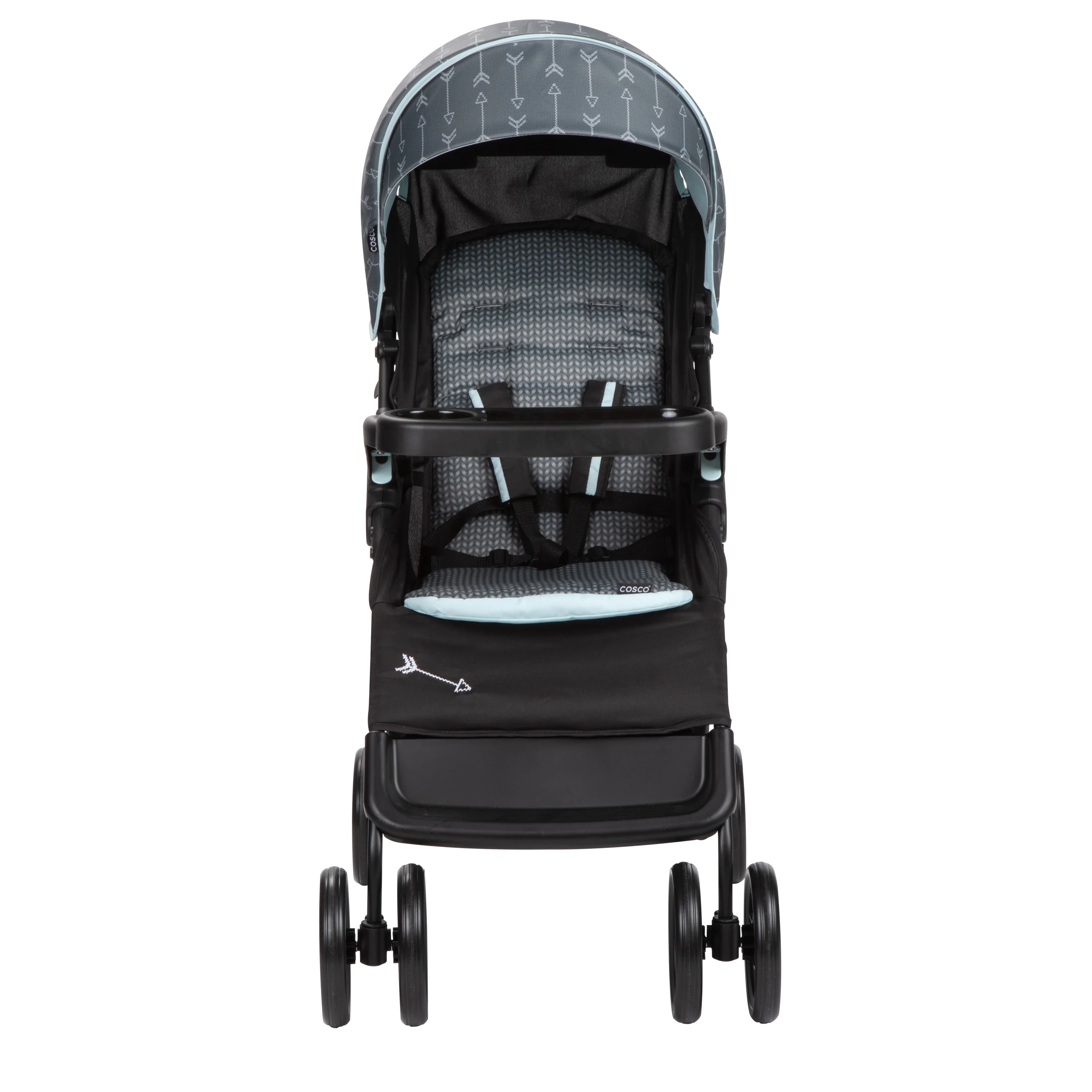 2026 Cosco Kids Lift & Stroll DX Travel System, Gray Arrows, Toddler, Unisex