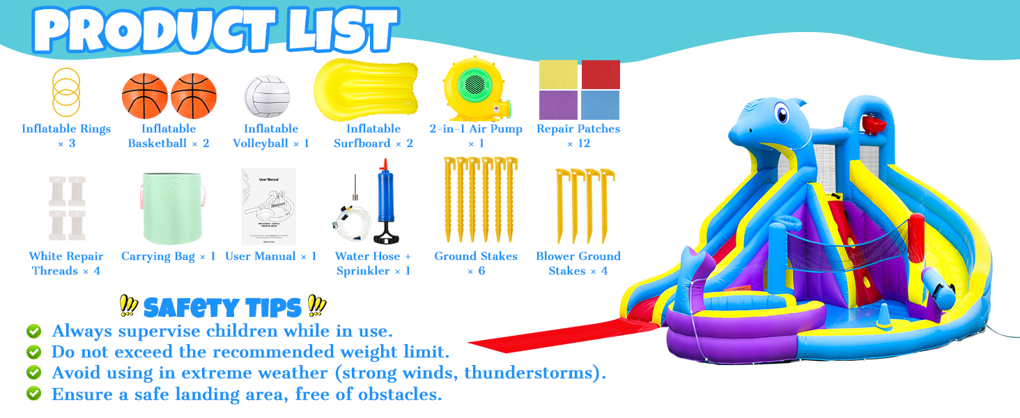 Inflatable Water Slide