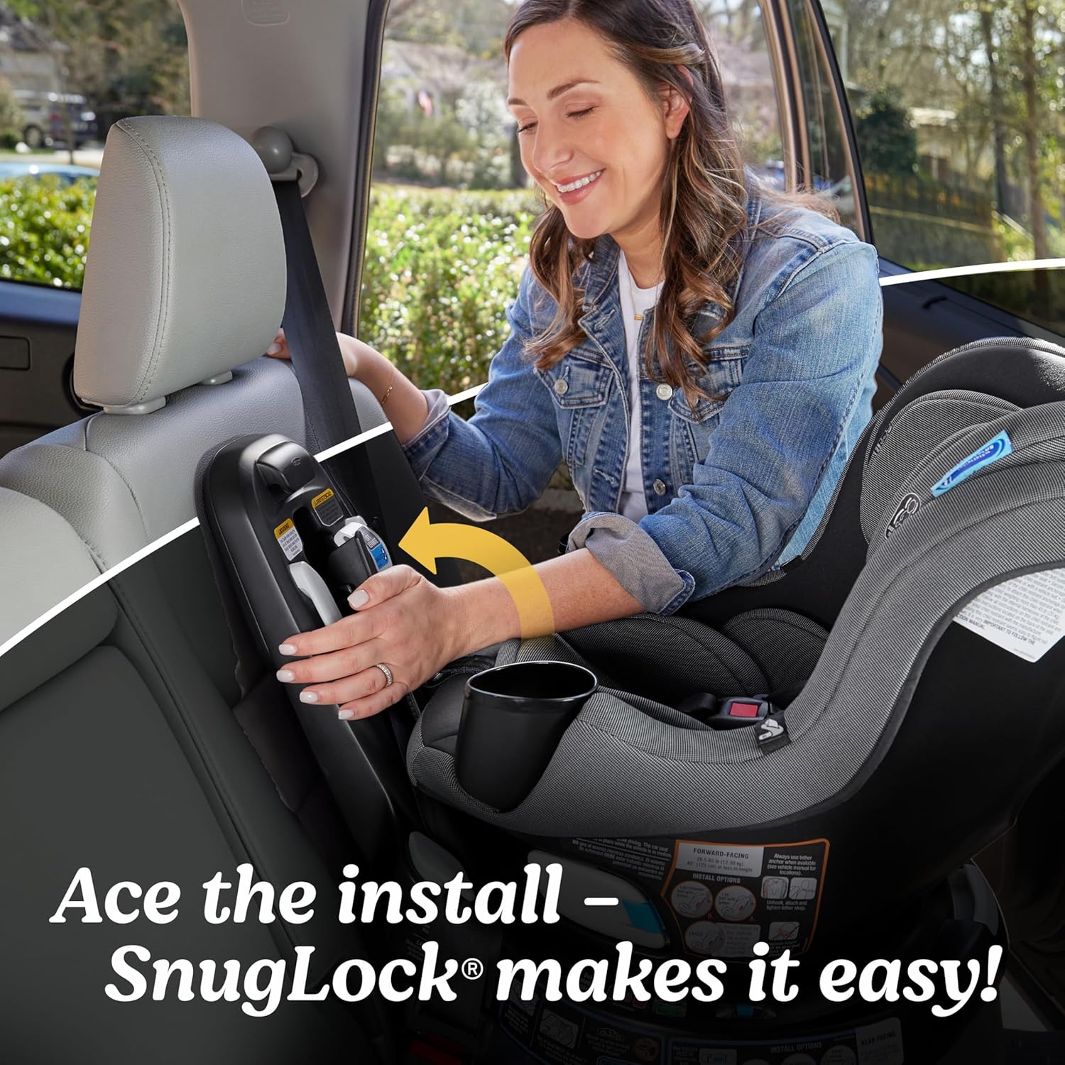 Easyturn 360 Convertible Car Seat – 2-in-1 Design