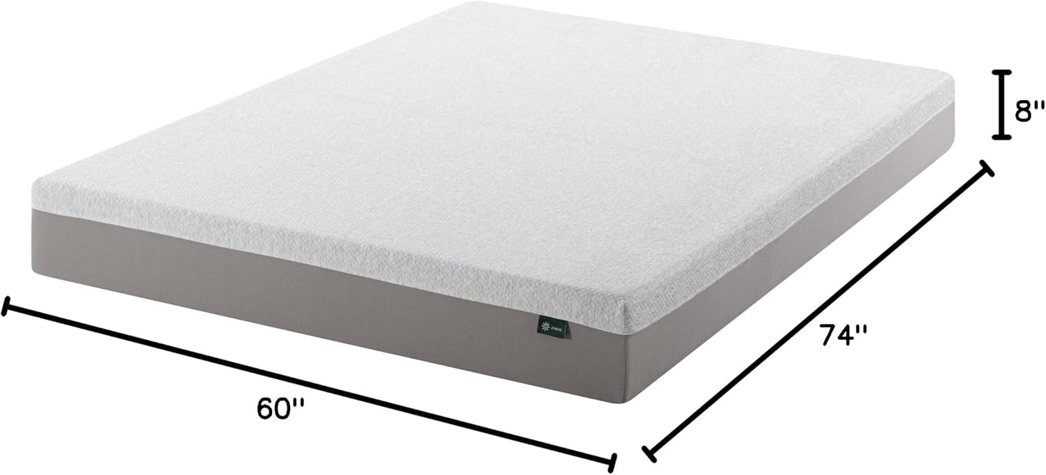 8 Inch Ultima RV Memory Foam Mattress – Short Queen