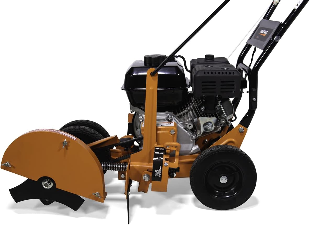 High-Powered 163cc Engine, Start With Ease - Precision Bevel Cutting, Easy Curb Hopping, 6-Depth Adjustments, 4-Wheel Control for Edging with Ease-Generac