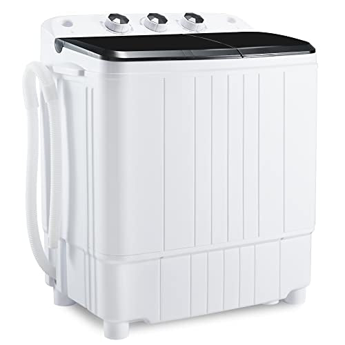 HABUTWAY Portable Washing Machine 17.6Lbs Capacity Washer and Dryer Combo