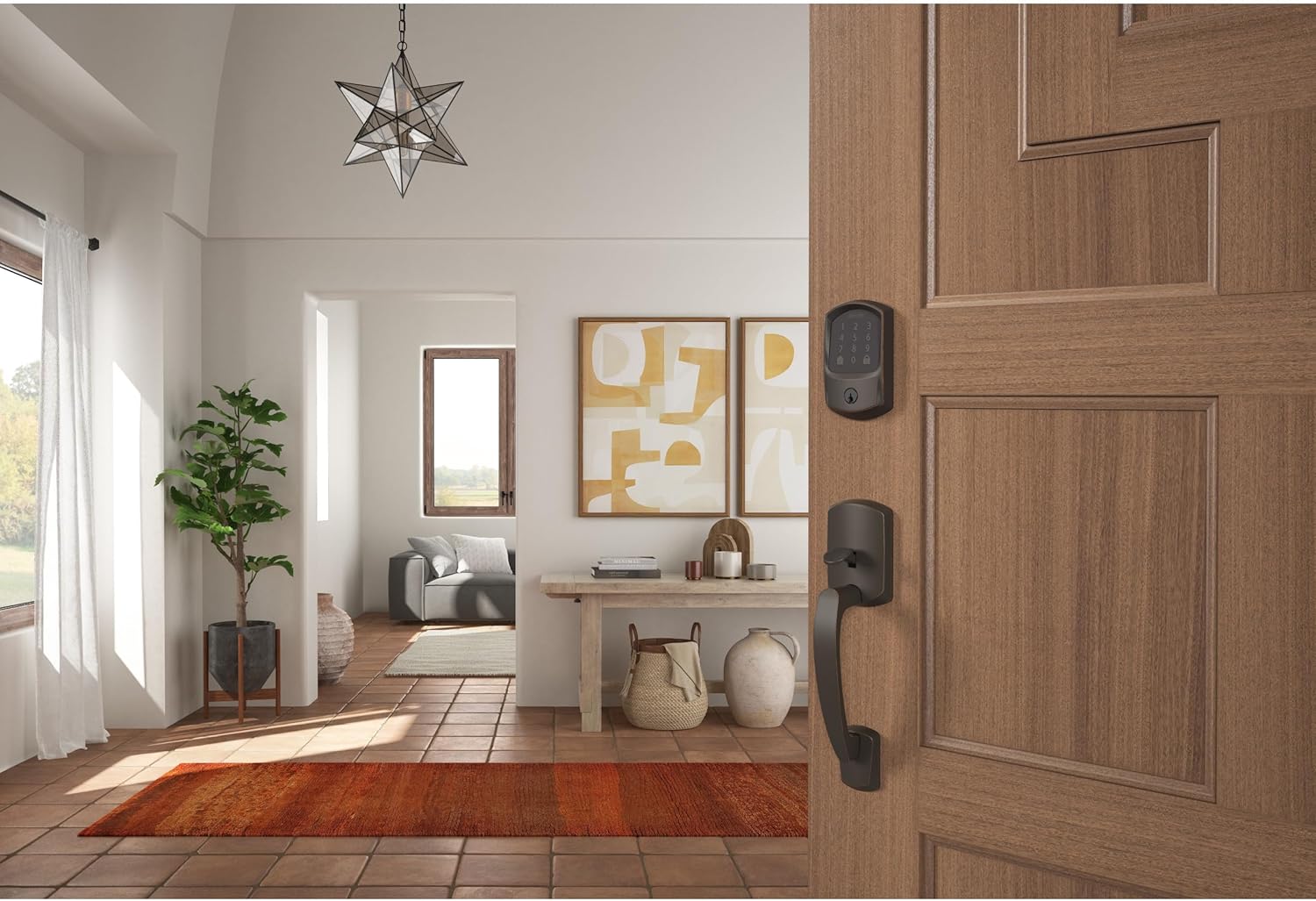 Encode Smart Wifi Deadbolt Lock – Keyless Entry