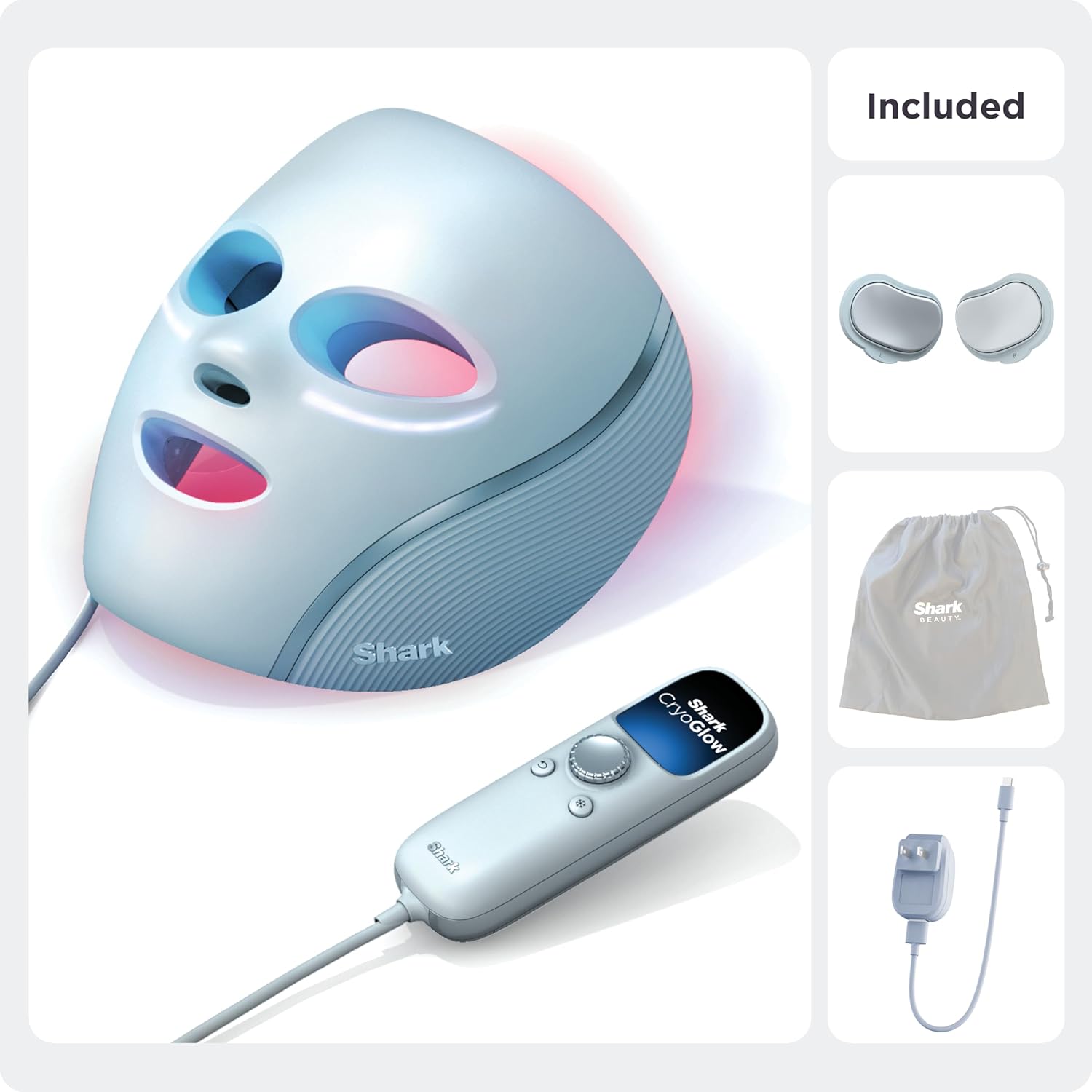 Cryoglow LED Face Mask – Anti-Aging & Blemish Repair