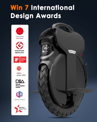 2026 Electric Unicycle, 18′′ Self-Balancing with 3.35′′ Air Suspension, 75-Mile Range, 34 MPH Speed