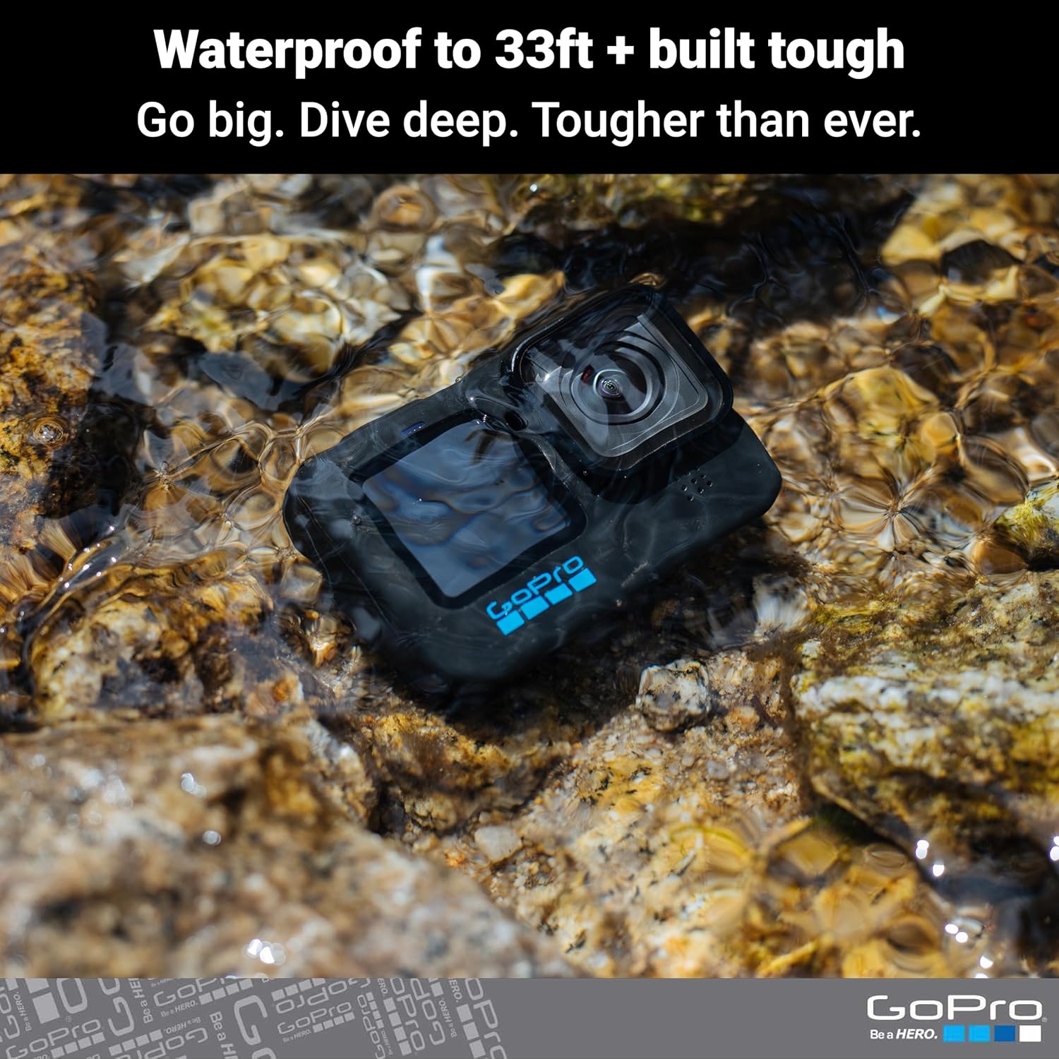 Hero10 Black Action Camera – Waterproof, 5.3K60 UHD
