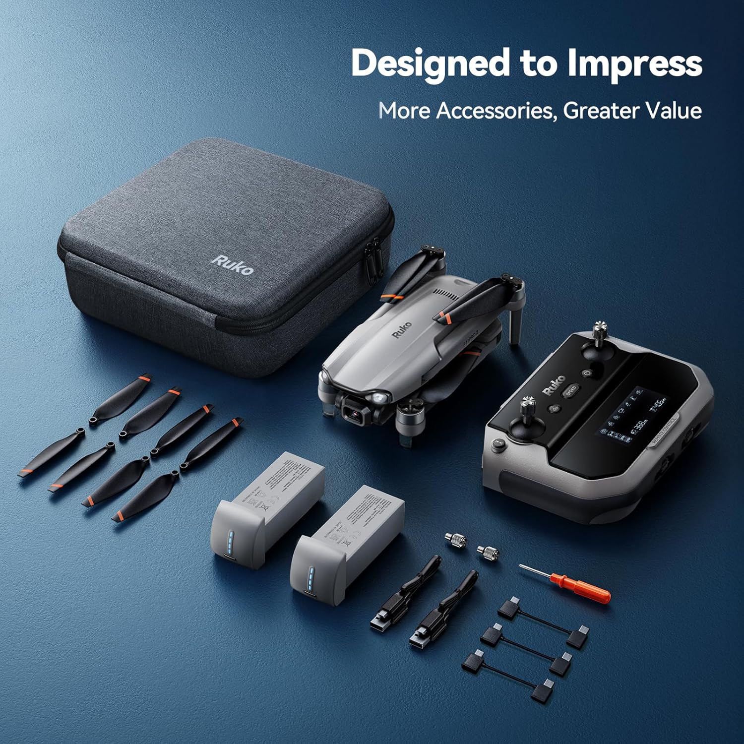 F11Pro 2 Drone 6K Camera 3-Axis Gimbal 70-Min Flight