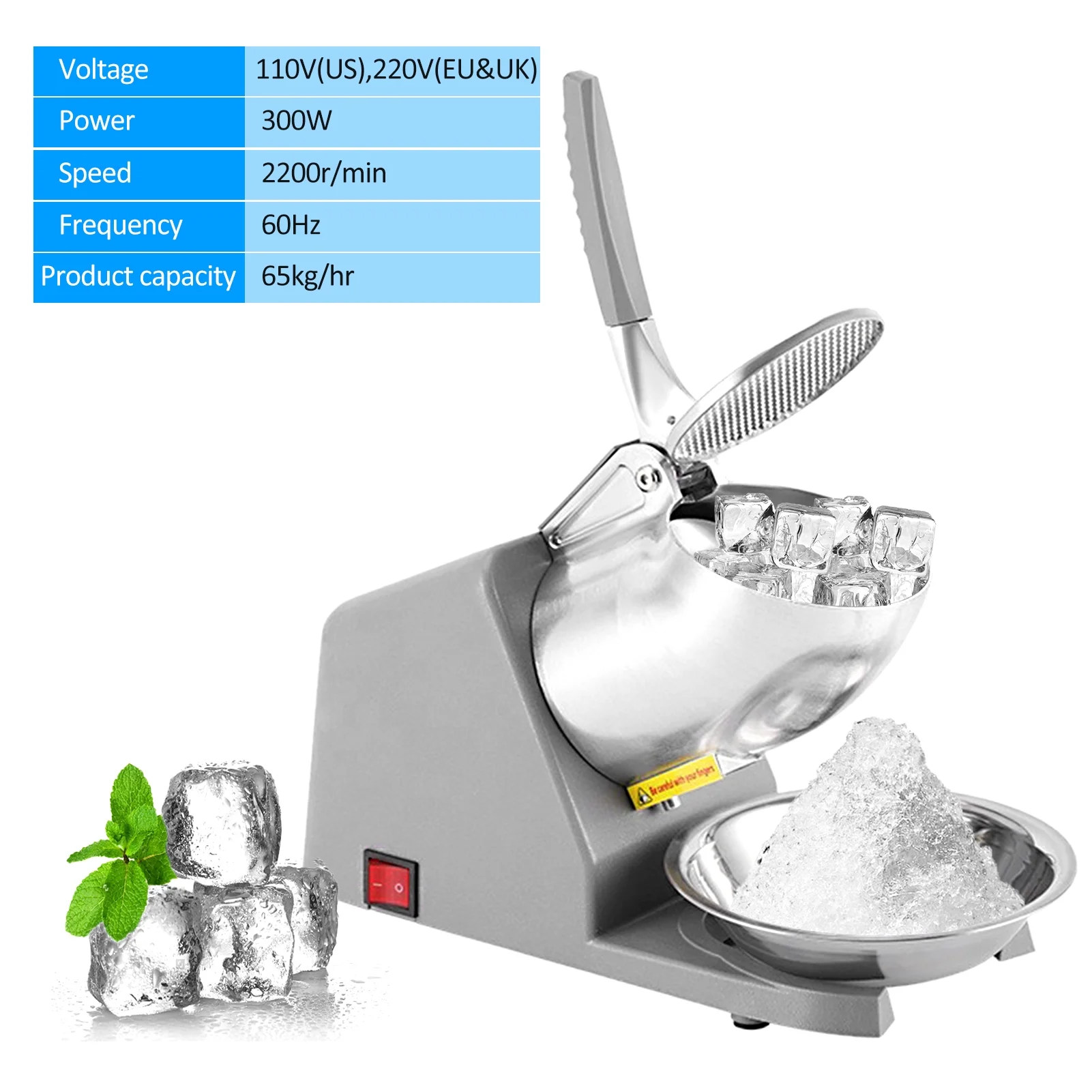 2026 Ice Maker,Dual Ice Maker Shaved Ice Ice Shaver Siuke Buzhi Havou Mizuh Maker Ice Shaved